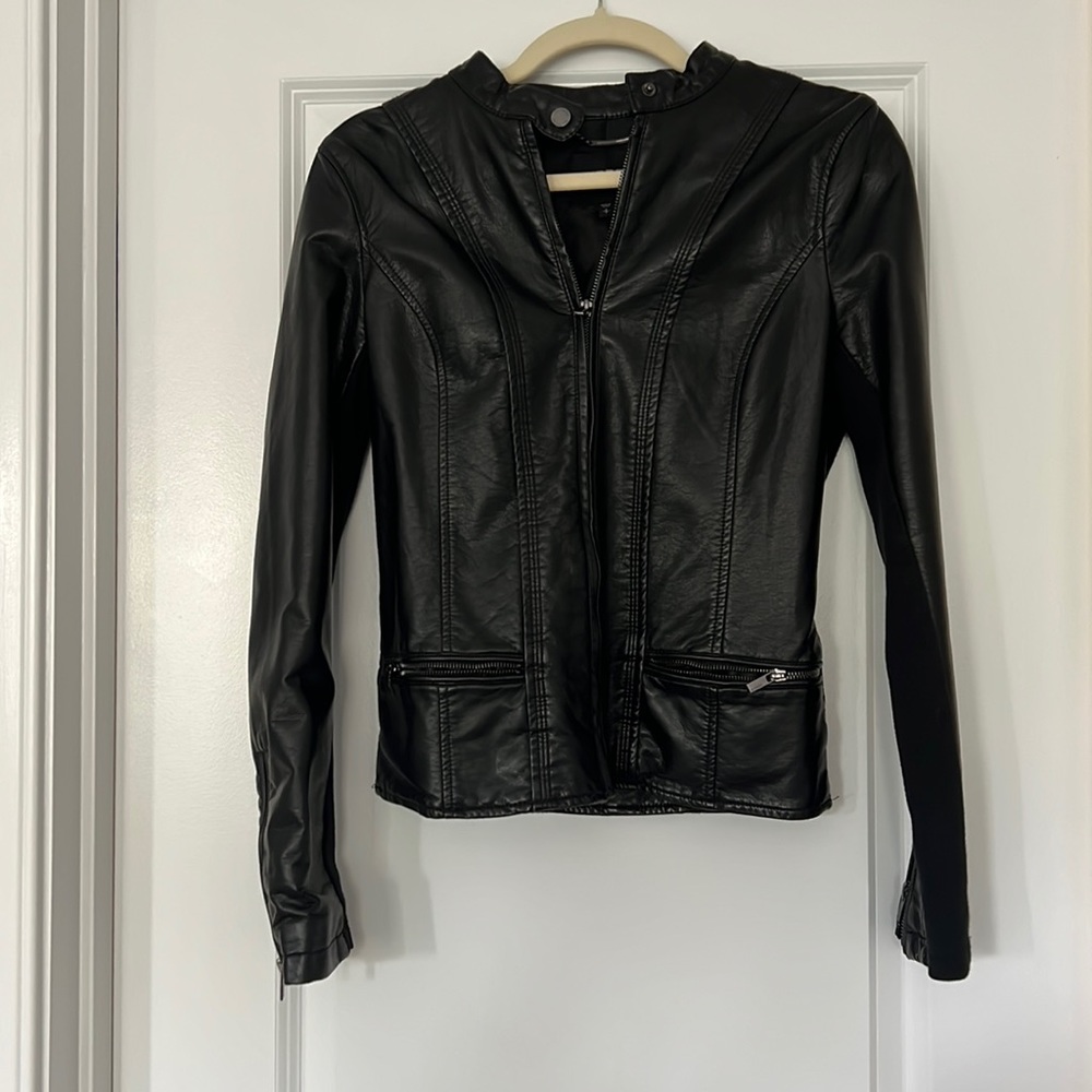 Express leather jacket